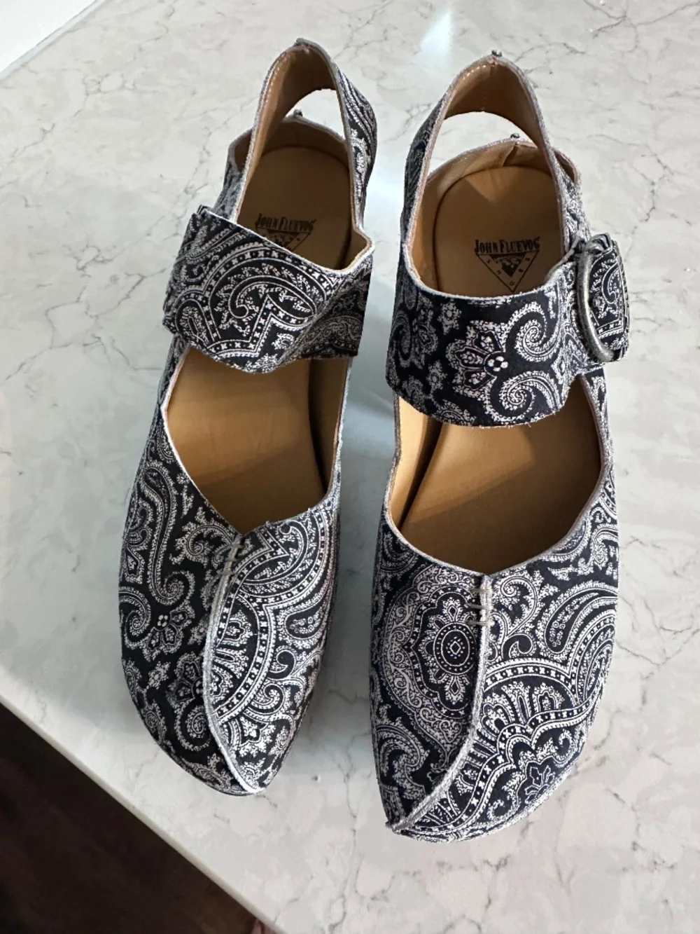 Funky cool John Fleuvig Maryjane shoes